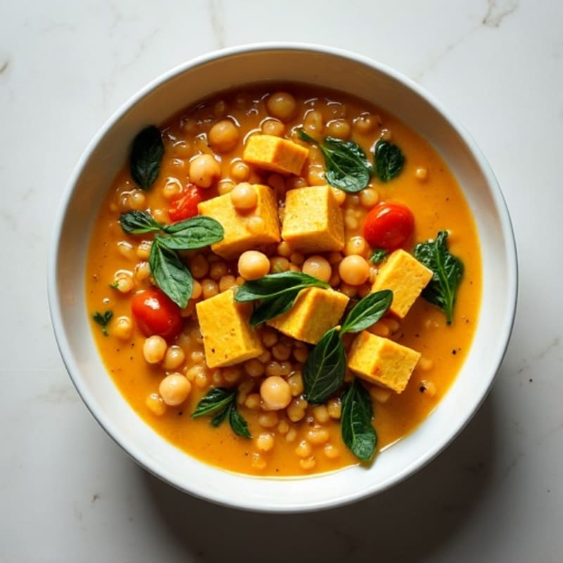 Creamy Coconut Curry Chickpea Stew