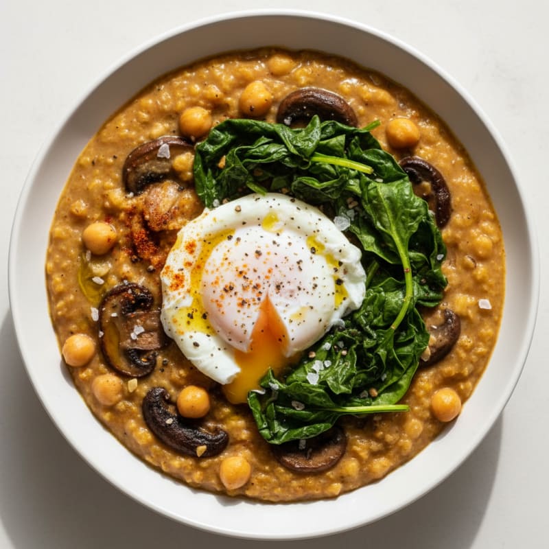 Savory Chickpea & Vegetable Porridge
