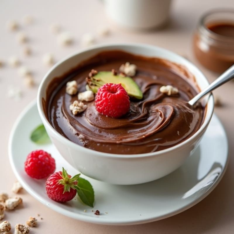 Silky Chocolate Protein Pudding with Greek Yogurt