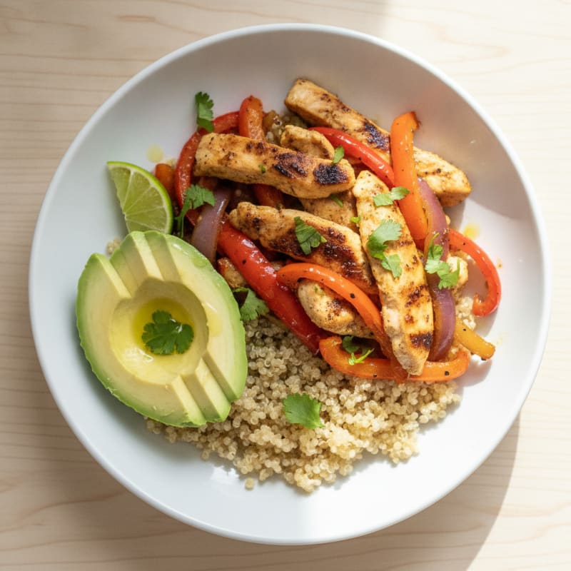 Chicken Fajita Power Bowl