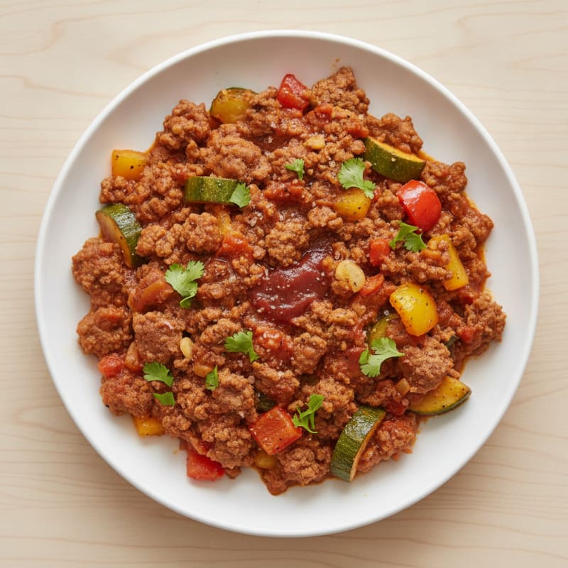 Ground Beef and Vegetable Skillet