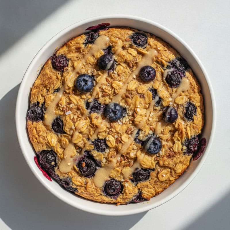 Baked Berry Oatmeal Bowl