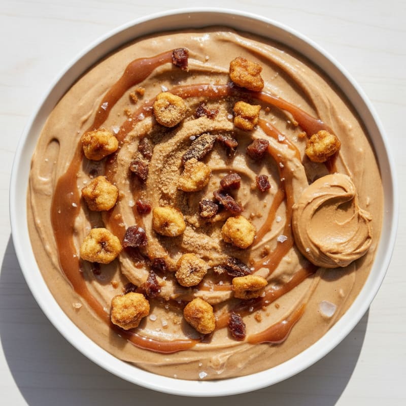 Salted Caramel Banana Peanut Butter Smoothie