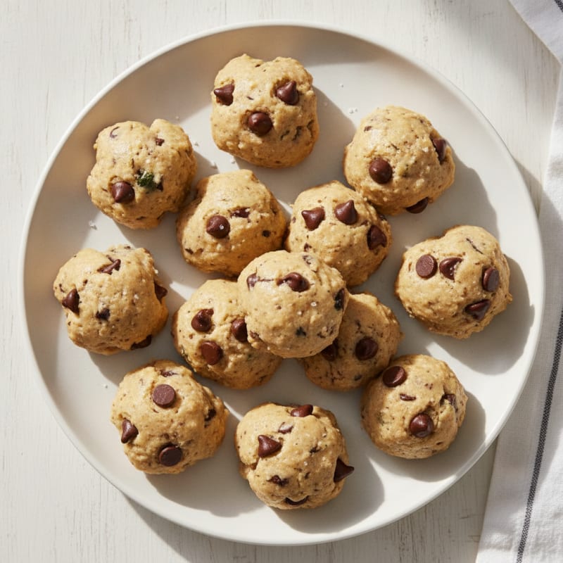 Protein Chocolate Chip Cookie Dough Bites