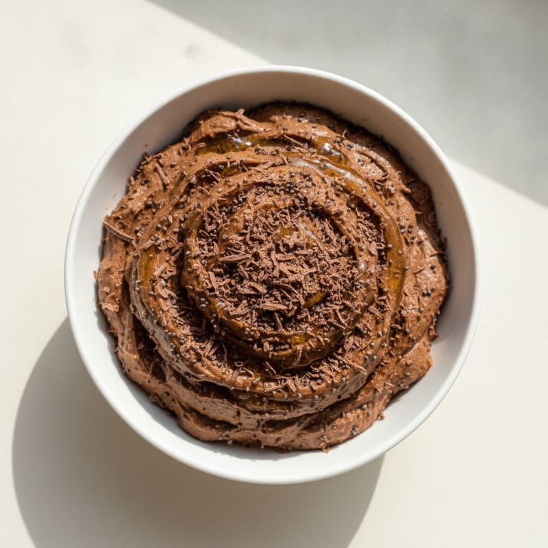 High-Protein Chocolate Greek Yogurt Mousse