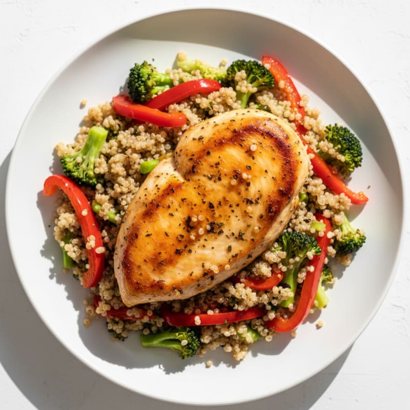 Pan-Fried Savory Chicken Dinner