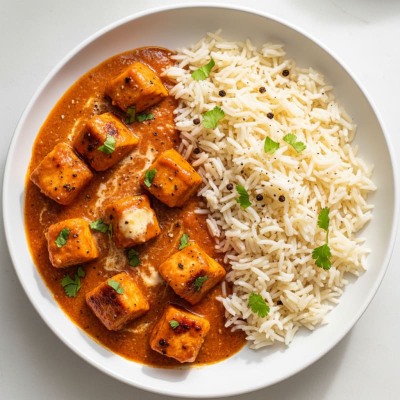 Spiced Butter Chicken with Basmati Rice