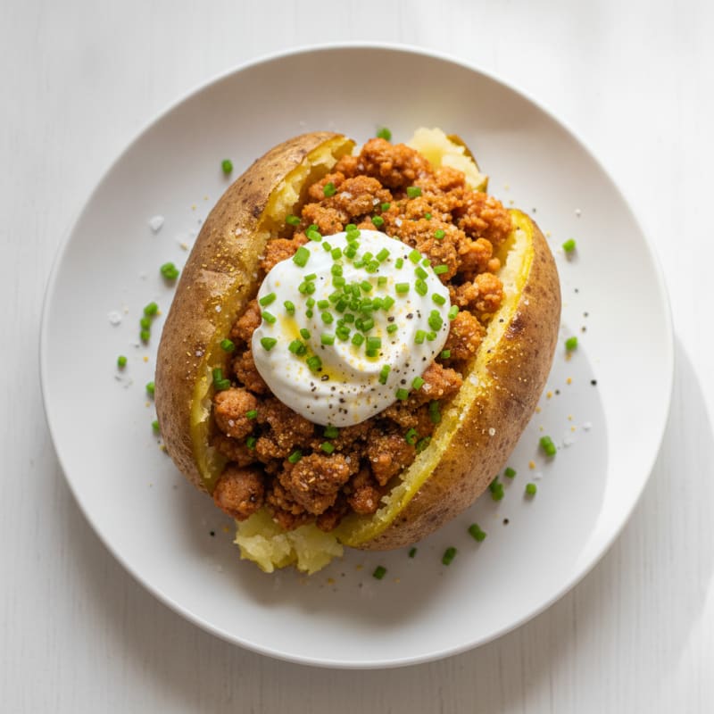 Loaded High-Protein Baked Potato