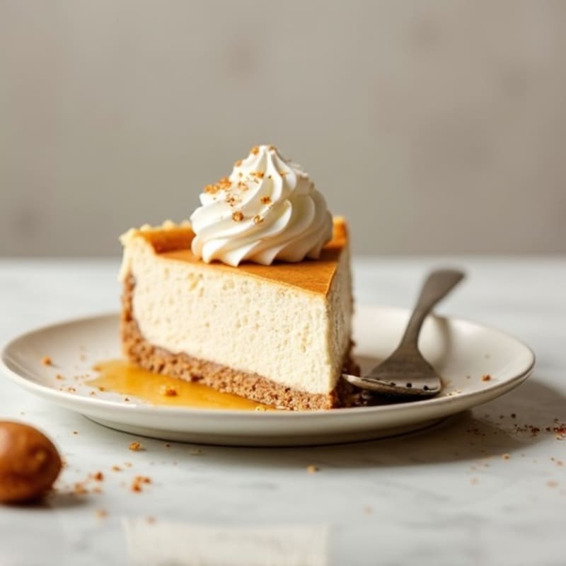 Creamy Greek Yogurt Protein Cheesecake