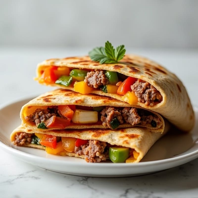 Lean Steak and Veggie Quesadillas