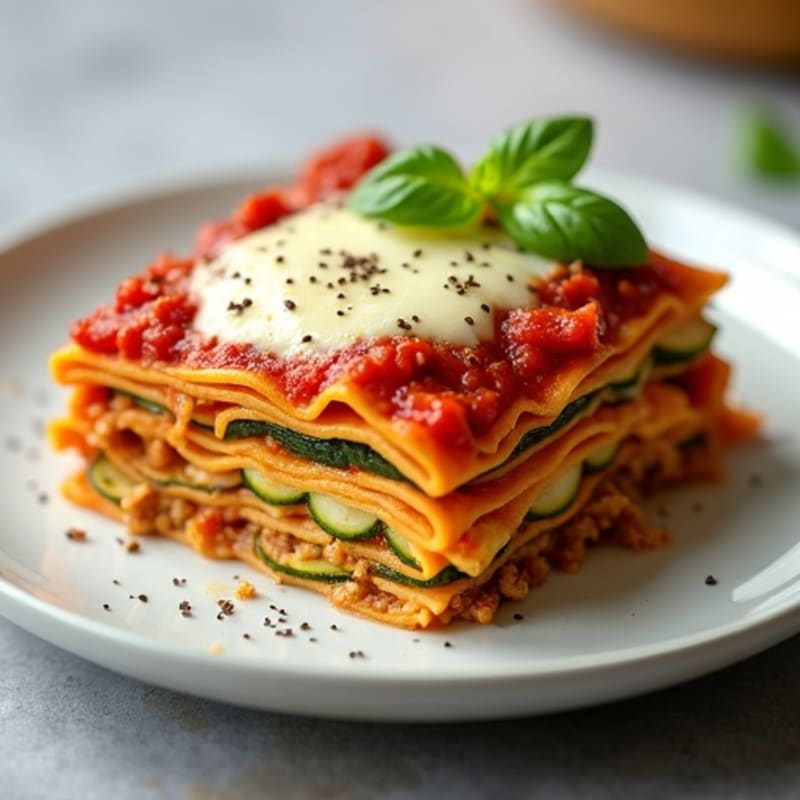 Protein-Packed Turkey Zucchini Lasagna