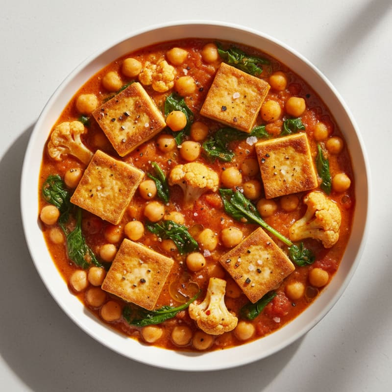 Hearty Chickpea and Vegetable Curry