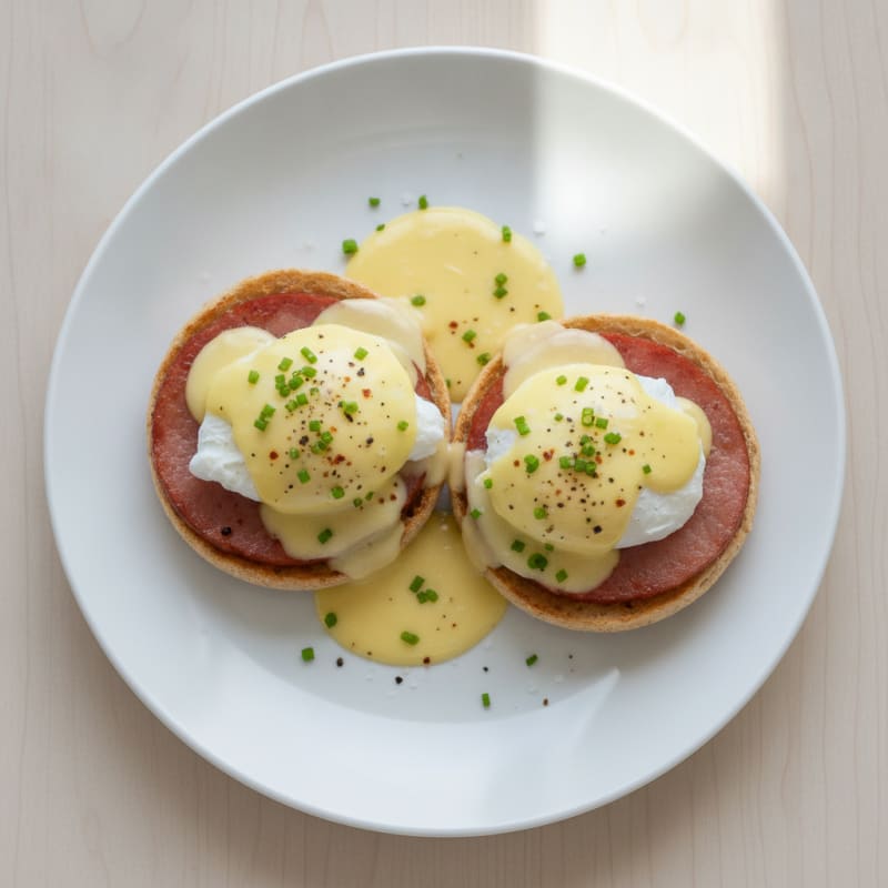 Classic Eggs Benedict with Hollandaise