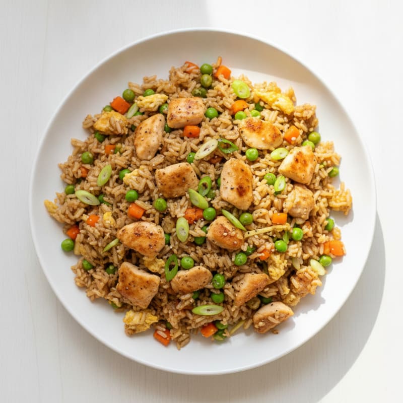 Chicken and Vegetable Fried Rice
