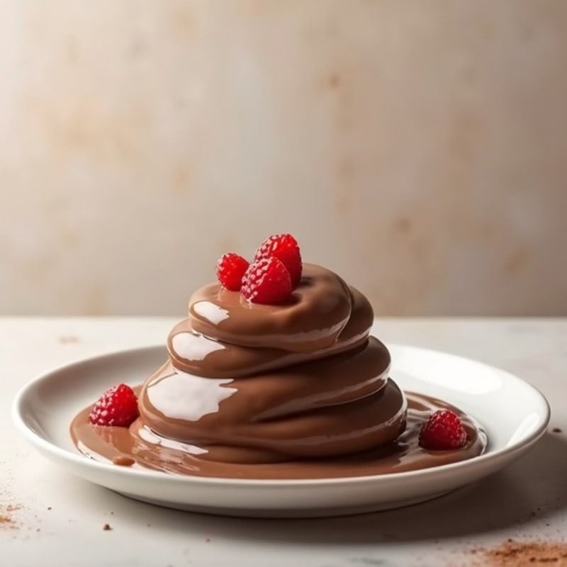 Silky Chocolate Protein Pudding with Greek Yogurt