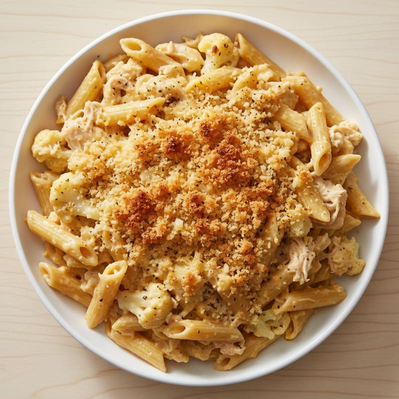 Baked Macaroni and Cheese with Toasted Breadcrumbs