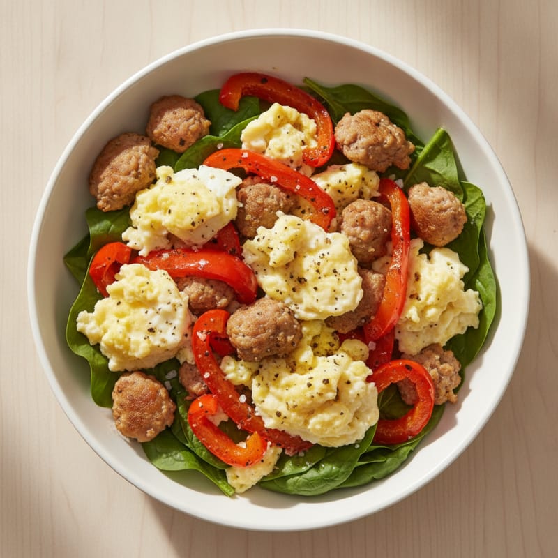 Savory Sausage and Egg Breakfast Bowl