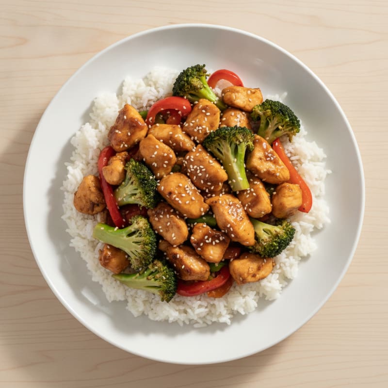 Teriyaki Chicken and Broccoli Stir-Fry