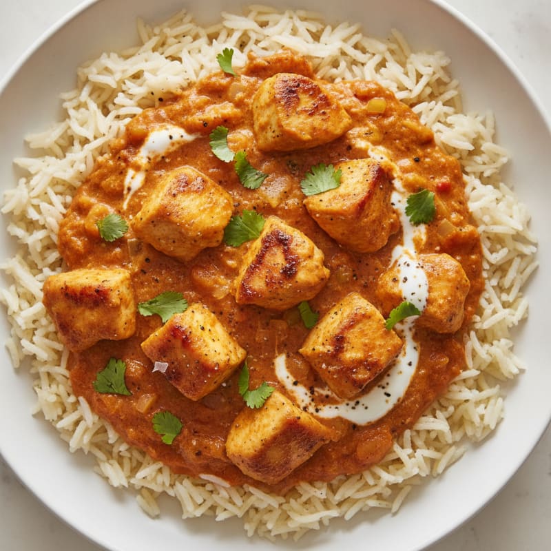 Chicken Tikka Masala with Basmati Rice