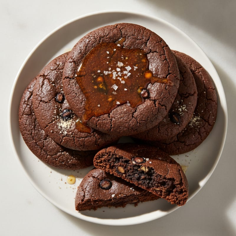 Honey-Kissed Black Bean Almond Protein Cookies
