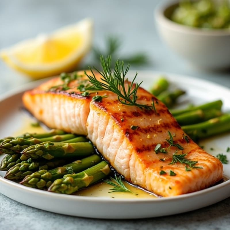 Lemon Herb Grilled Salmon