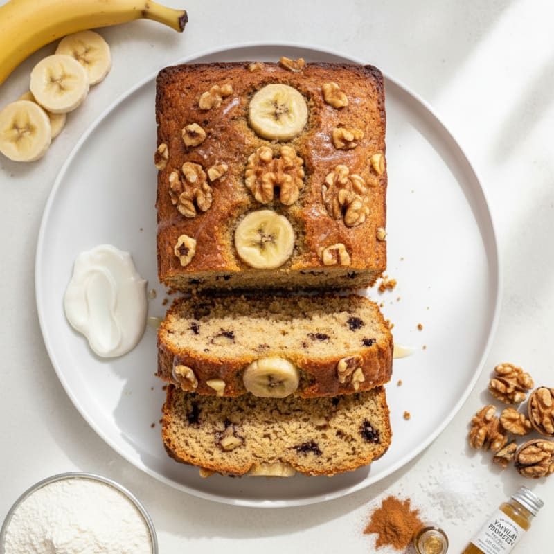 Wholesome Banana Nut Bread