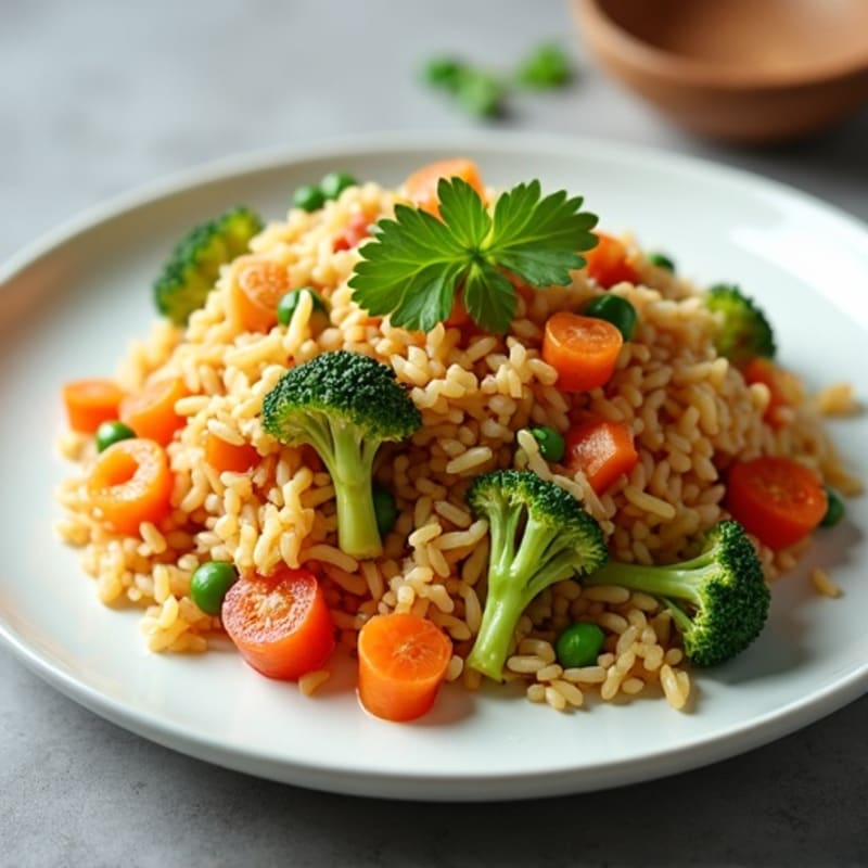 Healthy Savory Chicken Fried Rice
