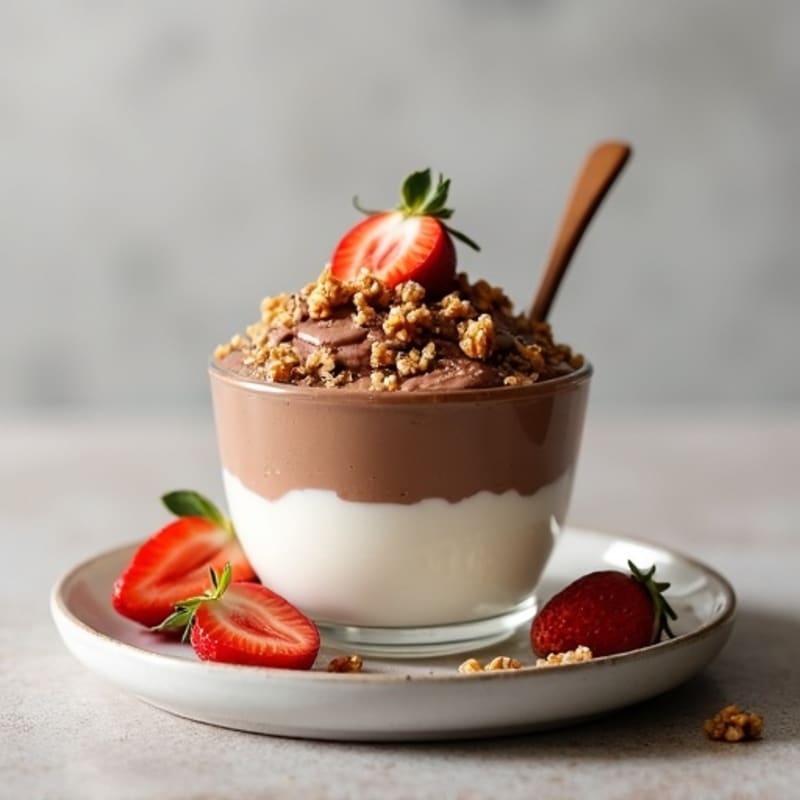 Greek Yogurt Chocolate Protein Pudding