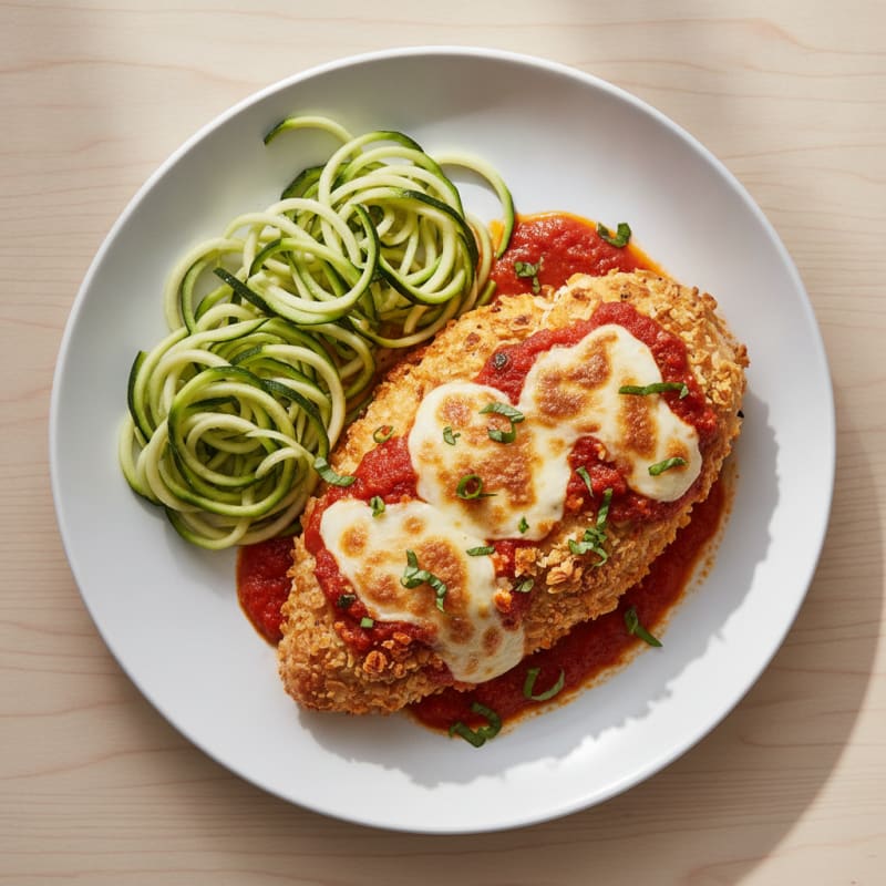 Crispy Almond-Crusted Chicken Parmesan