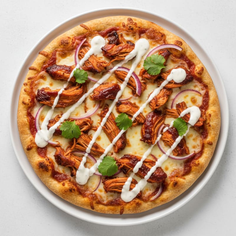 BBQ Ranch Chicken Pizza