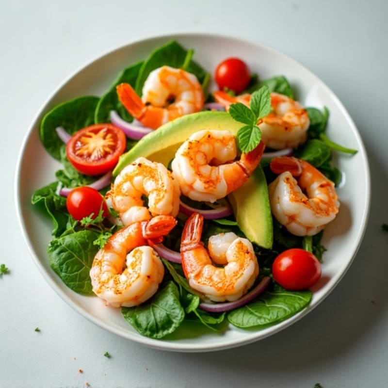 Fresh Zesty Shrimp with Creamy Avocado