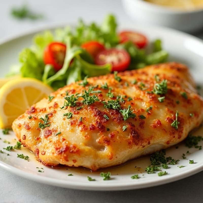 Crispy Lemon-Herb Baked Chicken