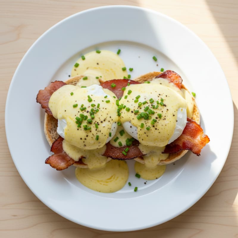 Creamy Classic Eggs Benedict