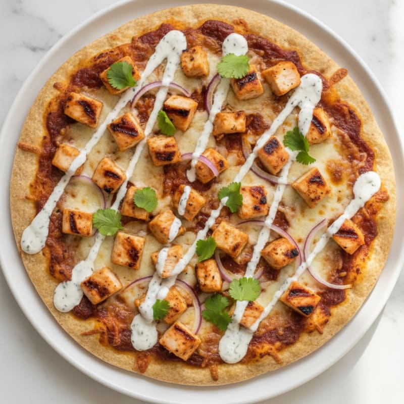 BBQ Ranch Chicken Pizza