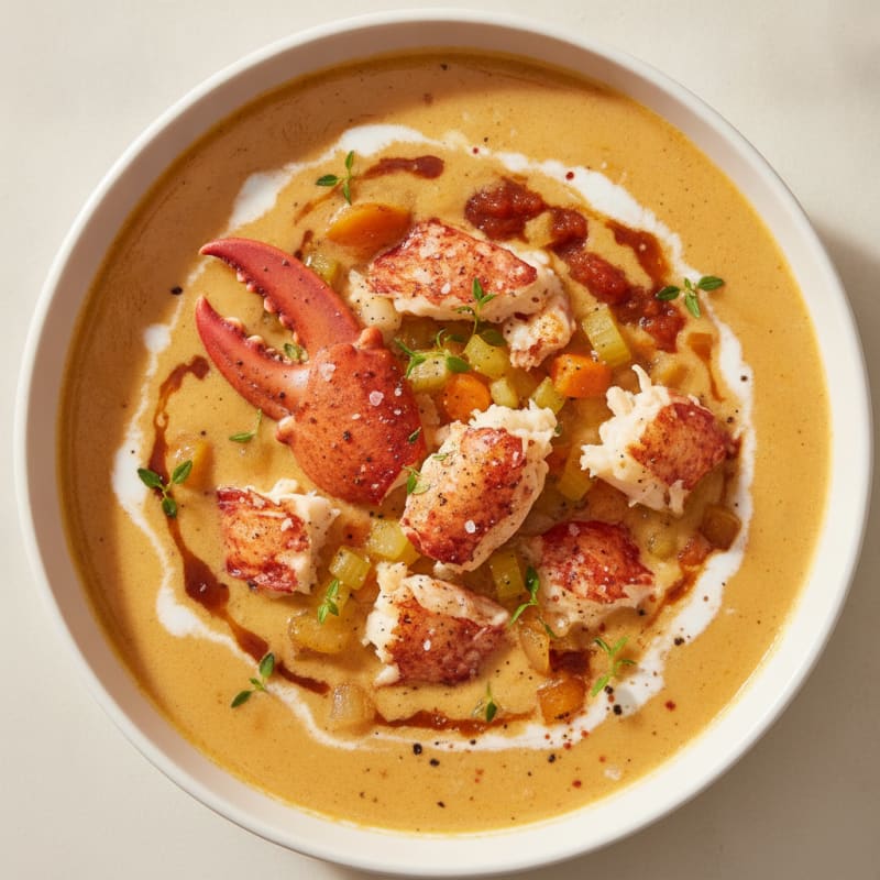Buttery Lobster Bisque