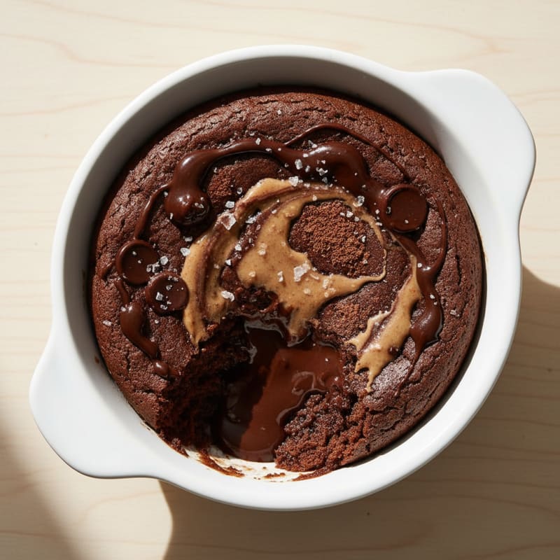 Creamy Chocolate Protein Mug Cake