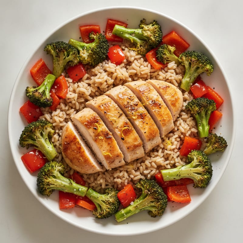Lemon Herb Chicken and Roasted Vegetables