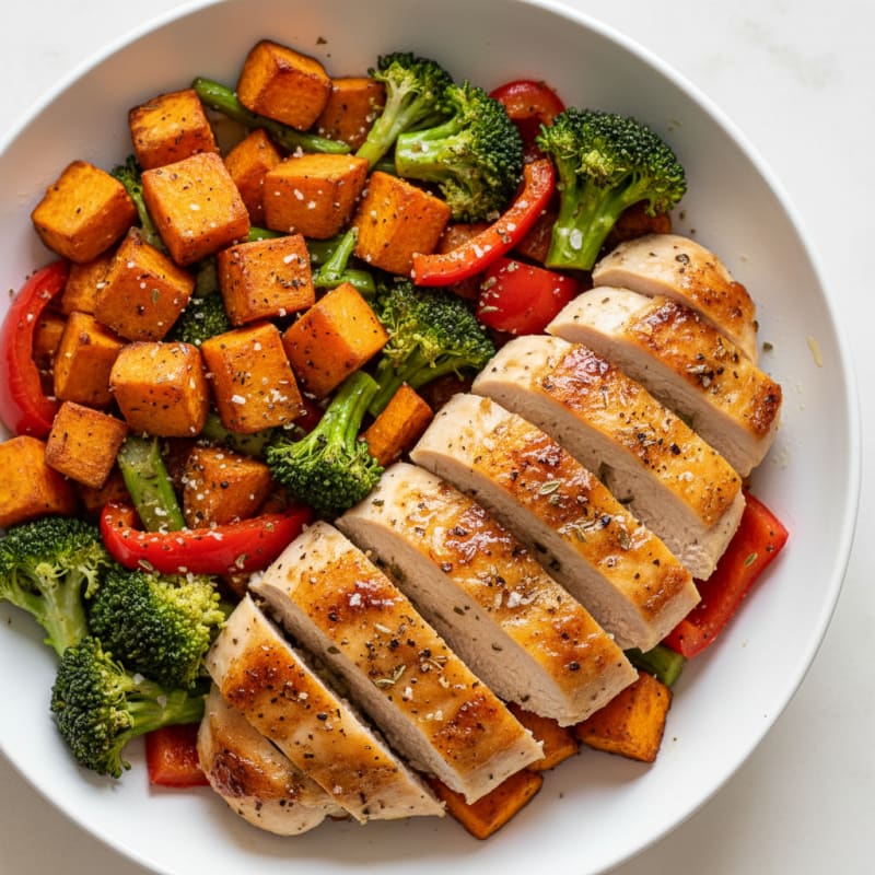 Sheet Pan Lemon Herb Chicken and Veggies