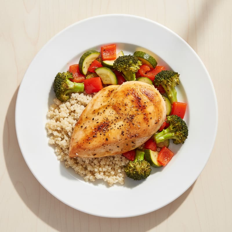 Roasted Chicken and Vegetable Medley