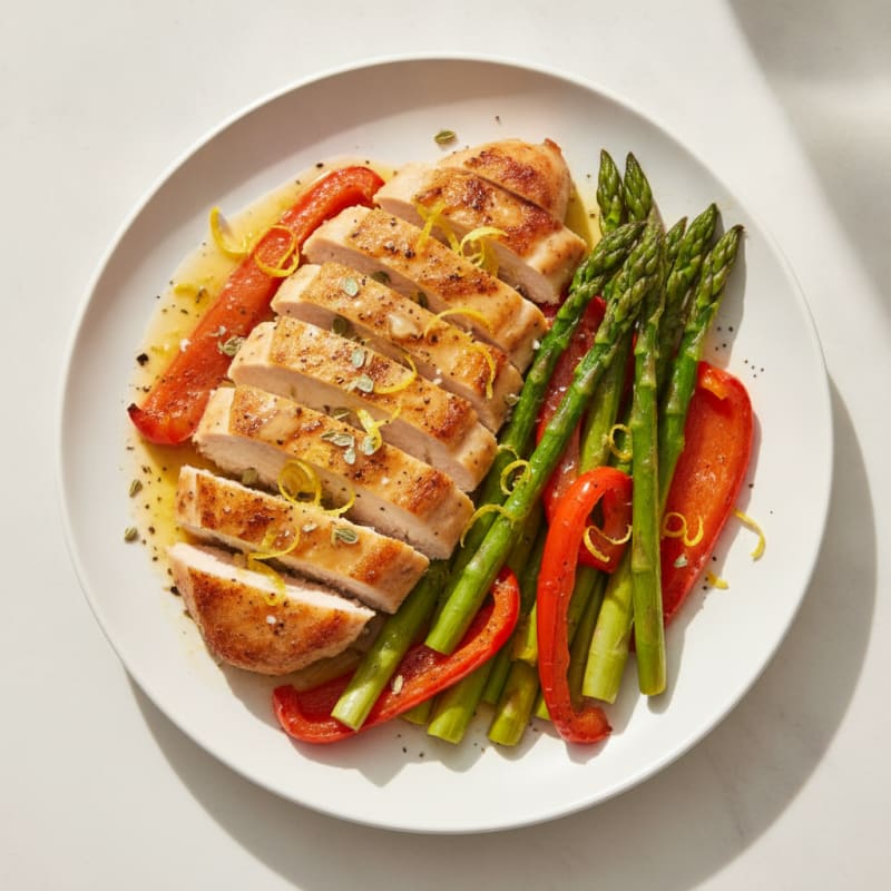 Sheet Pan Lemon Herb Chicken