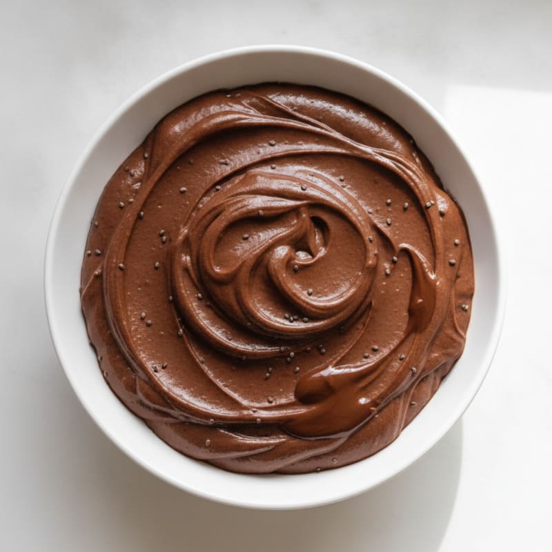 Silky Chocolate Protein Pudding