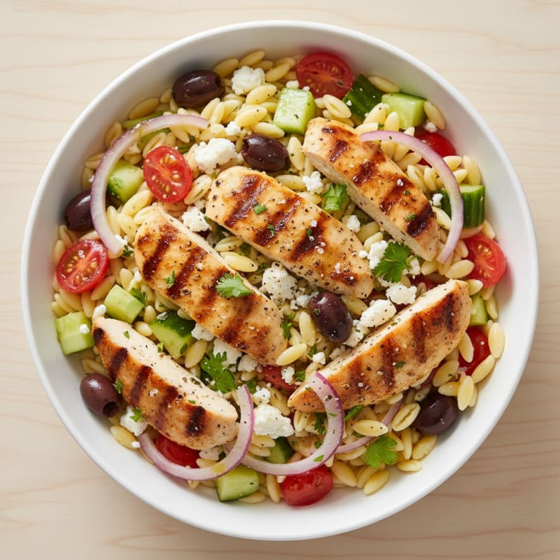 Mediterranean Orzo Pasta Salad