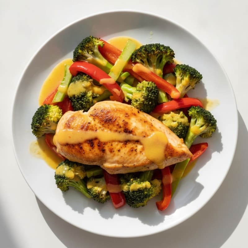 Lemon Herb Roasted Chicken and Vegetables
