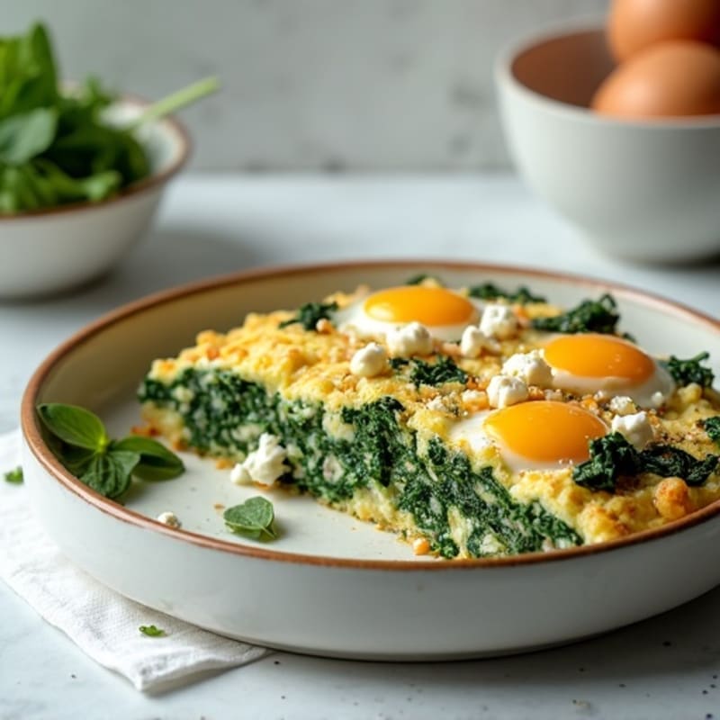 Creamy Spinach and Feta Bake