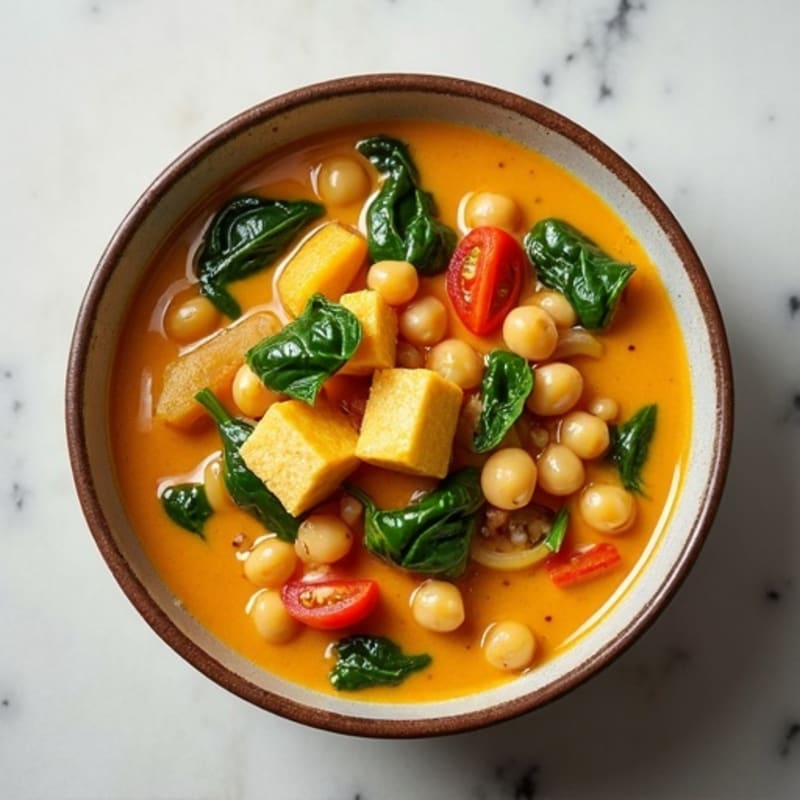 Creamy Coconut Curry Chickpea Stew