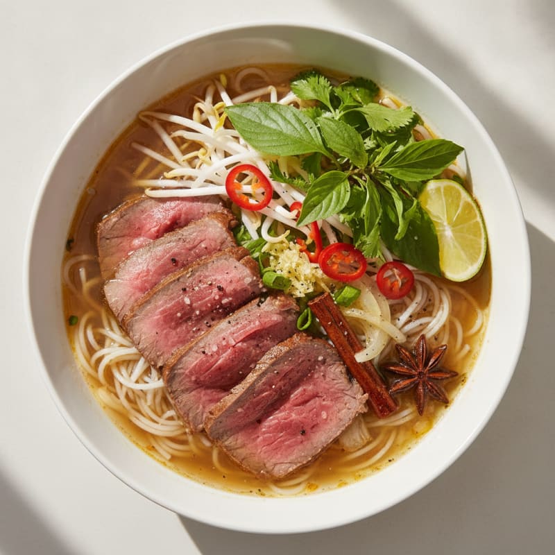 Vietnamese Beef Pho with Aromatics