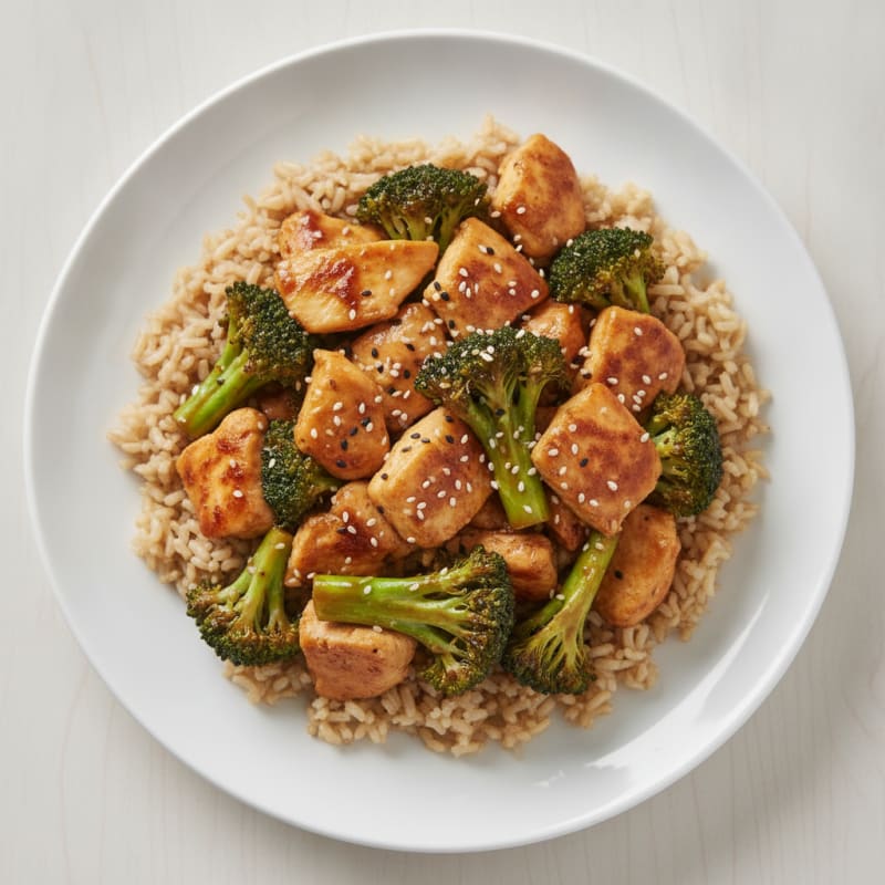 Teriyaki Chicken and Broccoli Stir-Fry