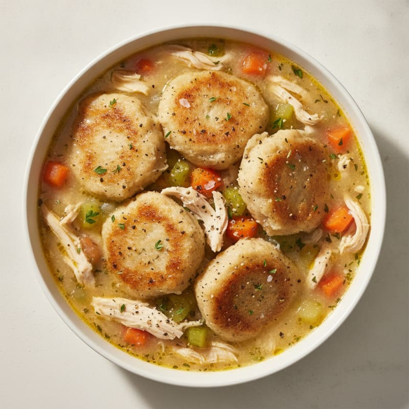 Homestyle Chicken and Herb Dumplings