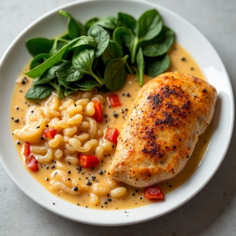 Healthy Creamy Spiced Chicken
