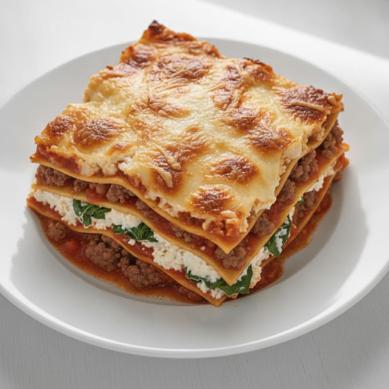 Classic Italian Beef Lasagna Bake